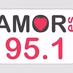 Amor es 95.1 - XHBC logo