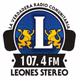 Logo de Leones Stereo