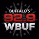 Logo de 92.9 WBUF - WBUF