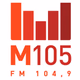 Logo de M105 - CFXM-FM