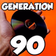 Logo de Bouje Radio - Generation 90