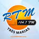 Logo de Rádio Três Marias (RTM)