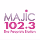 Majic 102.3 92.7 - WMMJ logo