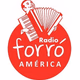 Logo de Rádio Forró América