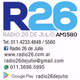 Logo de Radio 26 de Julio
