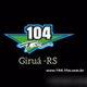 Rádio 104.1FM logo