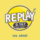 Playradios - REPLAY Arari logo