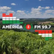 FM AMERICA 99.7 logo