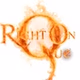 Right On QUE Radio logo