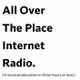 All Over The Place Internet Radio logo