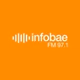 Infobae FM 97.1 logo