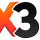 Logo de Radio FM X3