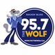 95.7 The Wolf - CKTP-FM logo