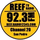 Reef TV Radio 92.3 FM logo