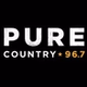 Pure Country 96.7 - CHVR-FM logo