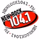New Rock 104.1 - KFRR logo