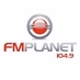 FM Planet 104.9 logo