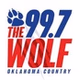 99.7 The Wolf - KWFF logo