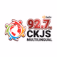 Logo de CKJS FM 92.7 - CKJS-FM