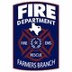 Farmers Branch, TX Fire, EMS logo