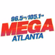 Logo de La Mega 96.5 y 105.1 - WWWE