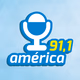 Logo de América 91,1