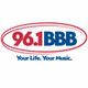 96.1 BBB - WBBB logo