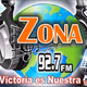 Logo de Zona 92.7 FM