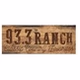 93.3 The RANCH - WXRH logo