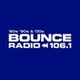 Bounce Radio 106.1 - CKCR-FM logo
