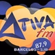 Rádio Ativa FM 87.7 logo