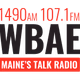 Logo de 1490 AM & 107.1 FM WBAE - WBAE
