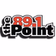 Logo de 89.1 the Point - WBSU
