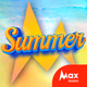 Logo de Max Radio - Summer