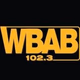 Logo de 102.3 WBAB - WBAB