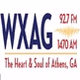 WXAG 92.7 FM and 1470 AM - WXAG logo