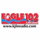 Eagle 102 - KJFM logo