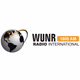 Logo de Radio International 1600 AM - WUNR