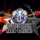Depredarock Radio & Metal (DRM) logo