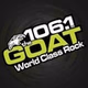 106.1 The Goat - CKLM-FM logo