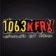 Logo de 106.3 KFRX - KFRX