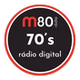 M80 Rádio - 70s logo
