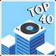 Logo de 100FM רדיוס - Top40