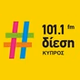 Δίεση 101.1 FM logo