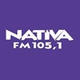 Nativa FM 105,1 logo