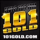 101 Gold - KVLC logo