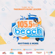 Beach 105.5 FM logo
