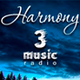 3 music Harmony logo
