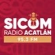 SICOM Acatlán FM - XHAOP logo
