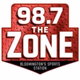 Logo de 98-7 The Zone - W254DP